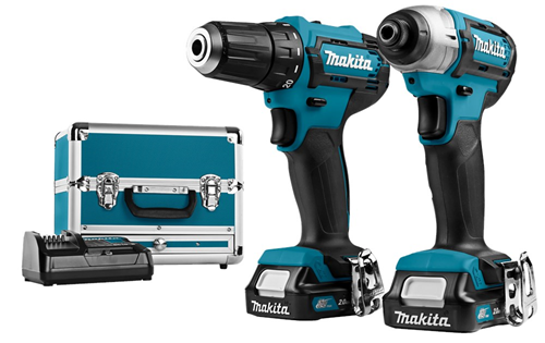 Accu Combiset Makita 2.0Ah/12.0V - CLX224SAX1 12.0V MAX Accu Combiset Makita 2.0Ah/12.0V - CLX224SAX1 12.0V MAX
