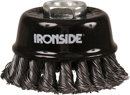 Komstaalborstel Ironside - 100MM DRAAD 0.50MM M14 Komstaalborstel Ironside - 100MM DRAAD 0.50MM M14
