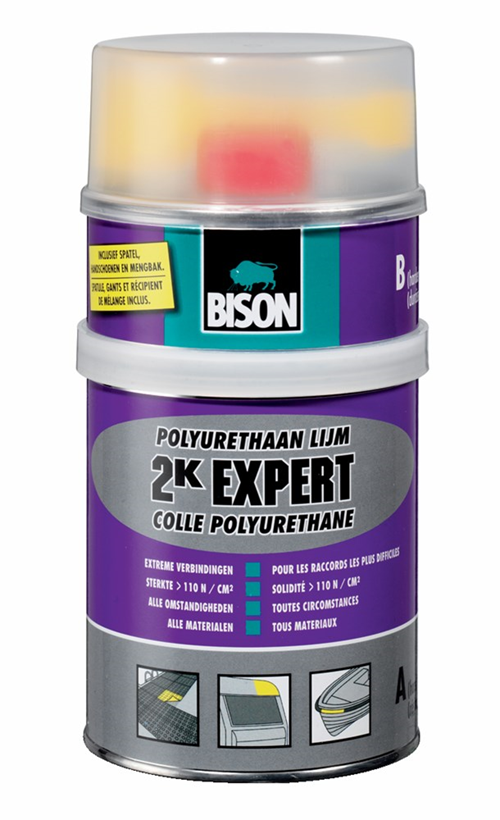 Polyurethaanlijm Bison - 2K EXPERT 900G Polyurethaanlijm Bison - 2K EXPERT 900G