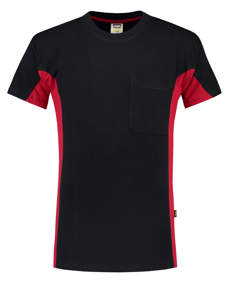 T-shirt bicolor borstzak tricorp T-shirt bicolor borstzak tricorp