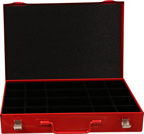 Assortimentskoffer Metaal Rood Kelfort - 330X234X47MM LEEG Assortimentskoffer Metaal Rood Kelfort - 330X234X47MM LEEG