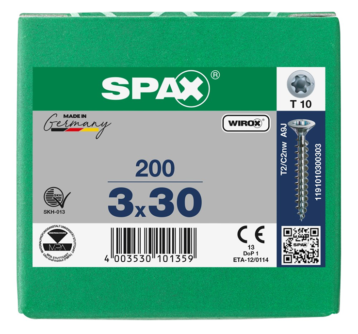 spaanplaatschroef wirox spax spaanplaatschroef wirox spax