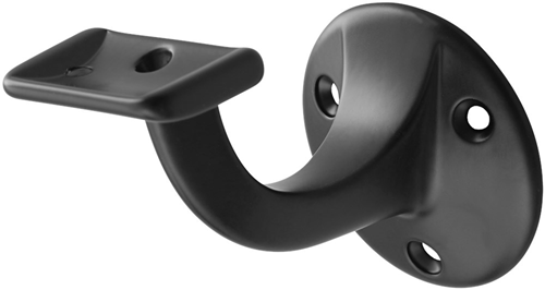 Leuninghouder Aluminium Zwart Hermeta - 3502-70 65MM / ROZET Ø56MM Leuninghouder Aluminium Zwart Hermeta - 3502-70 65MM / ROZET Ø56MM
