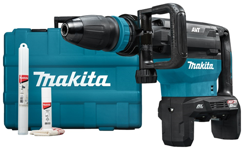 Accu Breekhamer Makita Sds-Max - HM002GZ03 2X40.0V MAX AWS AVT Accu Breekhamer Makita Sds-Max - HM002GZ03 2X40.0V MAX AWS AVT