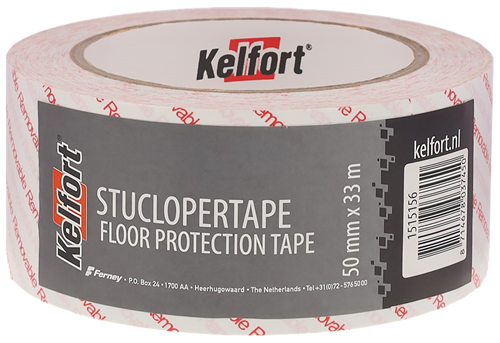 Stuclopertape Pvc Kelfort - 50MM 33M INDOOR Stuclopertape Pvc Kelfort - 50MM 33M INDOOR
