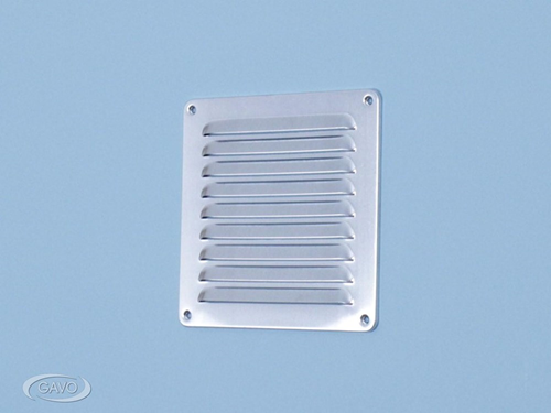 Schoepenrooster Aluminium Wit Gavo - 150X215MM (BXH) Schoepenrooster Aluminium Wit Gavo - 150X215MM (BXH)