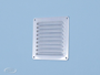 schoepenrooster aluminium wit gavo-2 schoepenrooster aluminium wit gavo-2