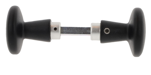 Knopkruk Aluminium Zwart Oxloc - 160/50 RAL 9005 Knopkruk Aluminium Zwart Oxloc - 160/50 RAL 9005