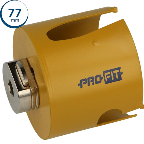 Gatzaag Multi Purpose Profit - Ø 77X52MM CLICK&DRILL HEX 10MM Gatzaag Multi Purpose Profit - Ø 77X52MM CLICK&DRILL HEX 10MM