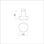 knopkruk aluminium f1 ami-4 knopkruk aluminium f1 ami-4