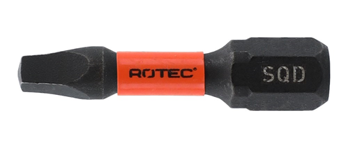 Schroefbit Vierkant Rotec - IMPACT SQD2 30MM 1/4'' Schroefbit Vierkant Rotec - IMPACT SQD2 30MM 1/4''