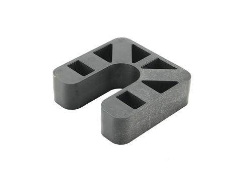 Stel/Drukplaat Kunststof - 70X70X20MM ZWART Stel/Drukplaat Kunststof - 70X70X20MM ZWART