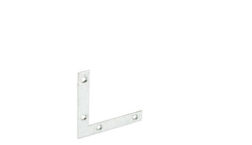 Raamhoek Recht Zm -  60X 60X10X2MM Raamhoek Recht Zm -  60X 60X10X2MM