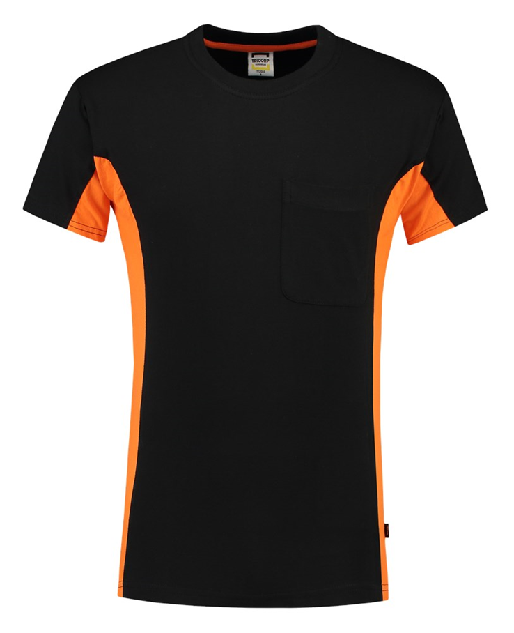 T-shirt bicolor borstzak tricorp T-shirt bicolor borstzak tricorp