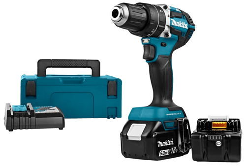 Accu Klopboor-/ Schroefmachine Makita - DHP484RTJ 18.0V Accu Klopboor-/ Schroefmachine Makita - DHP484RTJ 18.0V