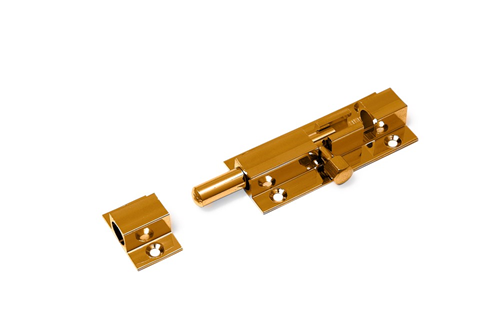 Profielgrendel Messing Gepolijst - DRG791B 25X100MM Profielgrendel Messing Gepolijst - DRG791B 25X100MM