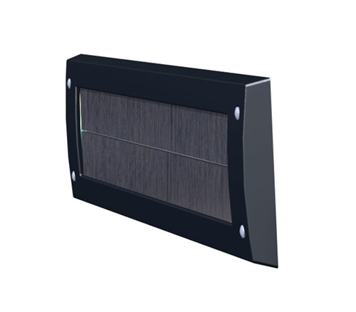 Briefplaat Binnen Kunststof Gezu - 340X80MM ZWART Briefplaat Binnen Kunststof Gezu - 340X80MM ZWART