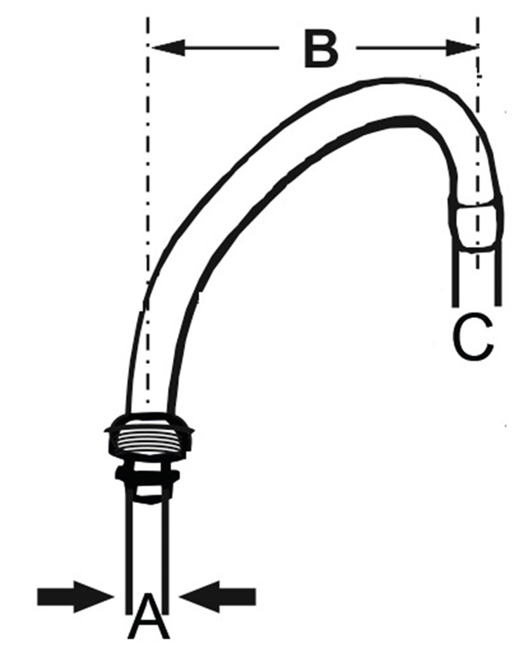 bovenuitloop draaibaar chroom grohe bovenuitloop draaibaar chroom grohe