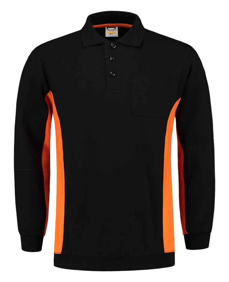 polosweater bicolor borstzak tricorp polosweater bicolor borstzak tricorp