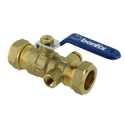 Knel Kogelstopkraan - 12X12MM Knel Kogelstopkraan - 12X12MM