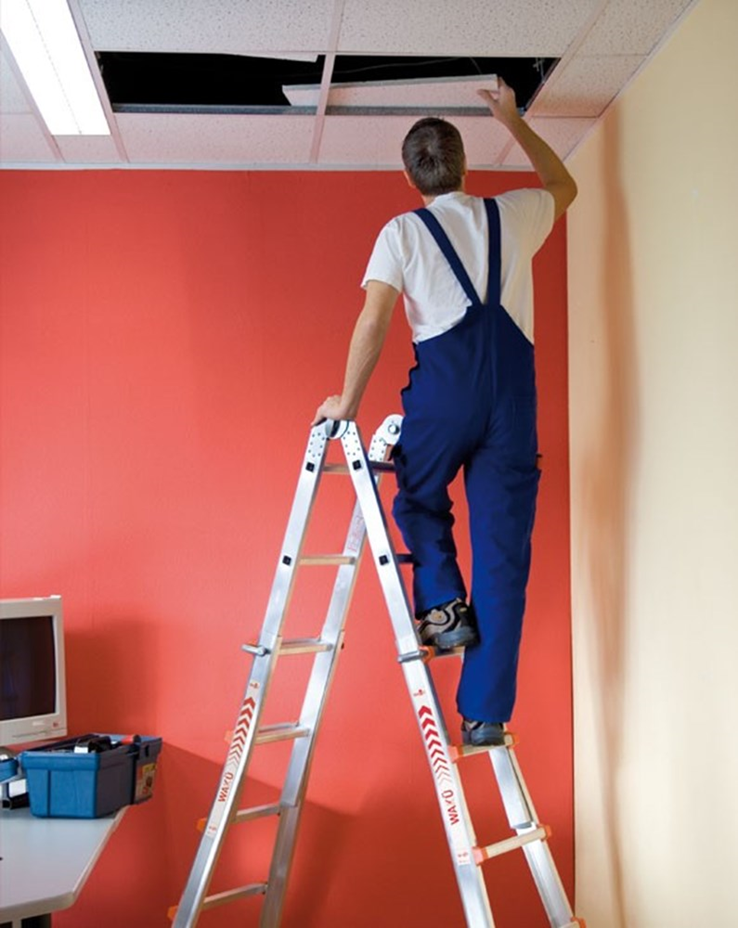 vouwladder telescoop alu.ongecoat waku vouwladder telescoop alu.ongecoat waku