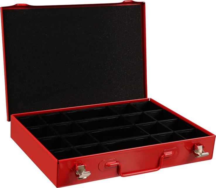 assortimentskoffer metaal rood kelfort assortimentskoffer metaal rood kelfort