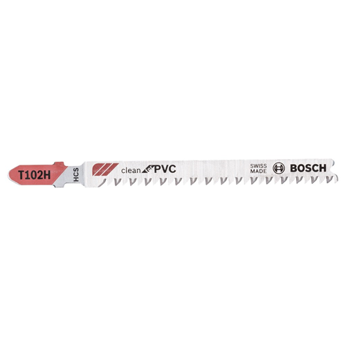 Decoupeerzaagblad Bosch Clean For Pvc - T102H 100MM SET à 3 ST Decoupeerzaagblad Bosch Clean For Pvc - T102H 100MM SET à 3 ST