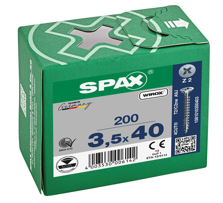 spaanplaatschroef wirox spax spaanplaatschroef wirox spax
