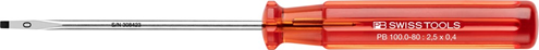 Schroevendraaier Zaagsnede Pb Swisstools - PB 100.0-80 2.5MM Schroevendraaier Zaagsnede Pb Swisstools - PB 100.0-80 2.5MM