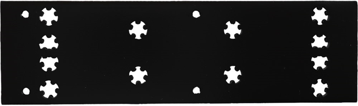 montageplaat zwart oxloc montageplaat zwart oxloc