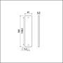 kortschild aluminium f2 ami-3 kortschild aluminium f2 ami-3