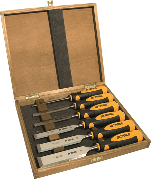 Steekbeitelset Ironside - 6-DELIG 6/10/12/18/26/32MM Steekbeitelset Ironside - 6-DELIG 6/10/12/18/26/32MM