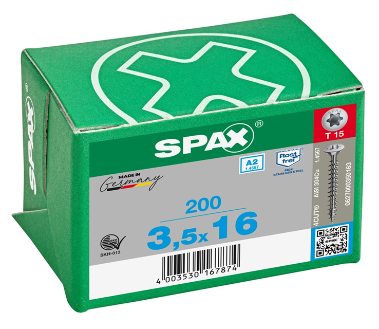 spaanplaatschroef rvs a2 spax spaanplaatschroef rvs a2 spax