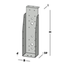balkdrager gbs korte lip sv-3 balkdrager gbs korte lip sv-3