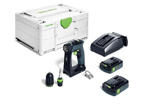 Accu Schroefboormachine Festool - CXS18 C3.0-PLUS 18.0V Accu Schroefboormachine Festool - CXS18 C3.0-PLUS 18.0V