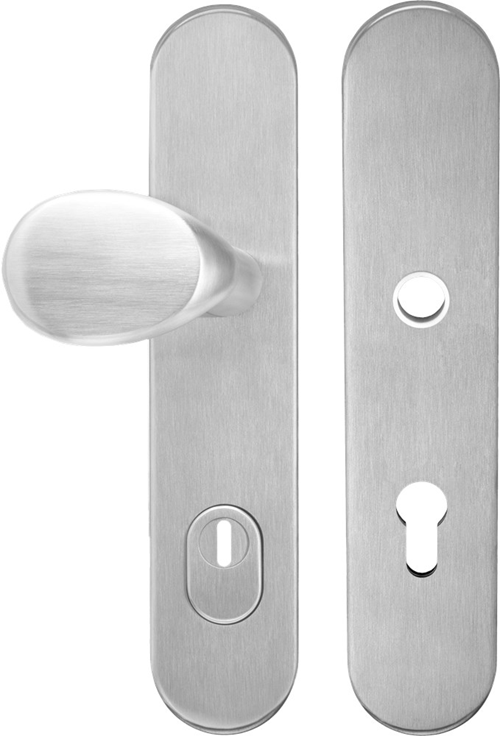 Voordeurgarnituur Rvs Oxloc - KT72MM LW/RW SKG*** Voordeurgarnituur Rvs Oxloc - KT72MM LW/RW SKG***