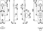 kortschild aluminium f1 hoppe-3 kortschild aluminium f1 hoppe-3