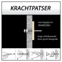 hollewandanker metaal/nylon toggler-4 hollewandanker metaal/nylon toggler-4