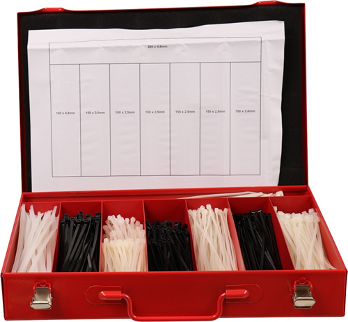 Assortimentskoffer Metaal Rood Kelfort - 330X234X47MM Assortimentskoffer Metaal Rood Kelfort - 330X234X47MM