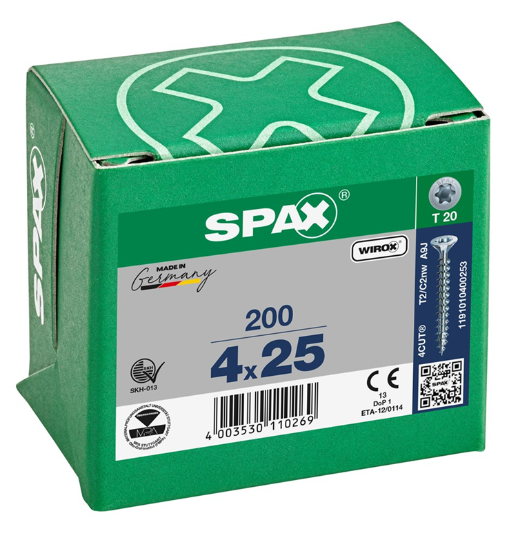 spaanplaatschroef wirox spax spaanplaatschroef wirox spax