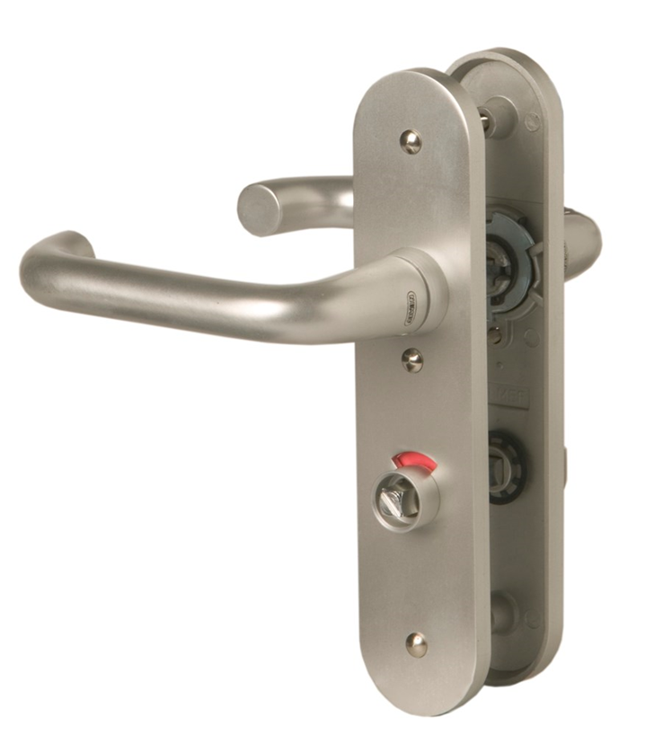 deurkrukgarnituur aluminium f1 nemef deurkrukgarnituur aluminium f1 nemef