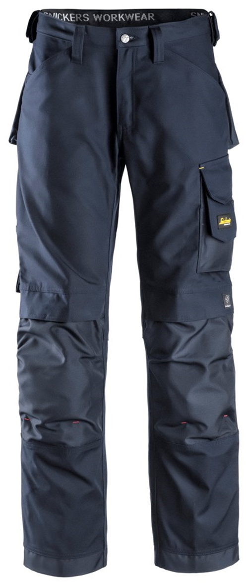 Werkbroek Canvas+ Snickers - 3314 DONKERBLAUW 148 Werkbroek Canvas+ Snickers - 3314 DONKERBLAUW 148