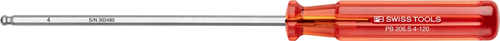 Schroevendraaier Inbus Pb Swiss Tools - PB 206.S 4-120 4.0MM Schroevendraaier Inbus Pb Swiss Tools - PB 206.S 4-120 4.0MM