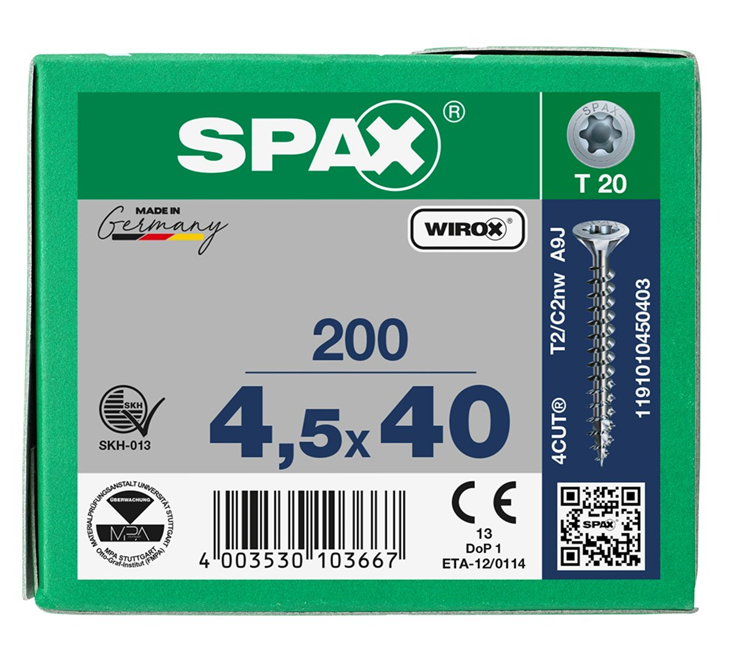 spaanplaatschroef wirox spax spaanplaatschroef wirox spax