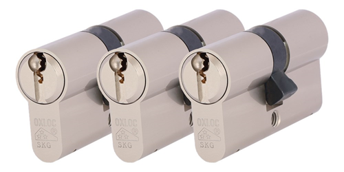Profielcilinders Heel Oxloc Skg*** - O7 30T30 SET à 3 STUKS Profielcilinders Heel Oxloc Skg*** - O7 30T30 SET à 3 STUKS
