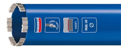 Diamantboor Nat Carat Laser Beton Master - EM Ø 22X400MM M30 Diamantboor Nat Carat Laser Beton Master - EM Ø 22X400MM M30