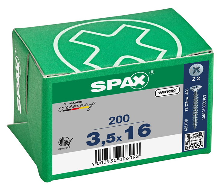spaanplaatschroef wirox spax spaanplaatschroef wirox spax