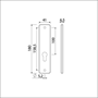 kortschild aluminium f1 ami-3 kortschild aluminium f1 ami-3