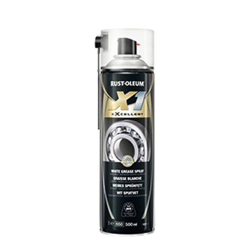 Spuitvet Rust-Oleum - X1 500ML WIT Spuitvet Rust-Oleum - X1 500ML WIT