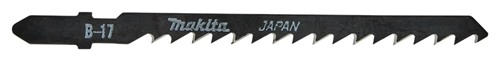 Decoupeerzaagblad Makita For Wood - B-17 T244D 100MM SET à 5 STUKS Decoupeerzaagblad Makita For Wood - B-17 T244D 100MM SET à 5 STUKS